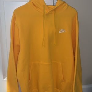 Yellow Nike sweatshirt